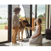 Moustiquaire Fenetre Magnétique 285x295cm Noir Moustiquaire Pour Porte