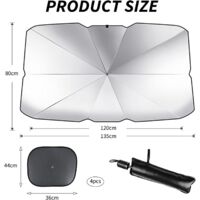 4 Pcs Kit De Réparation Visière Remplacement Du Pare Soleil Côté