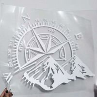 Sticker Suv Montagne Autocollant Boussole Montagne Asudaro 40x32cm - Décalcomanie Voiture SUV Vinyle Imperméable Sticker Capot Montagne