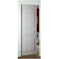 Theard – Kit d'habillage de portes chapeau de gendarme 83 cm – MDF 8 mm – Pose facile par collage – Personnalisable pour intérieur