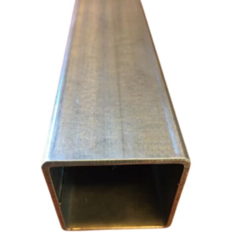 Tube carré acier galvanisé 40x40x2 mm - Longueur 100 cms