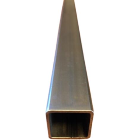 Tube carré acier galvanisé 25x25x1,5 mm - Longueur 60 cms (1/2)