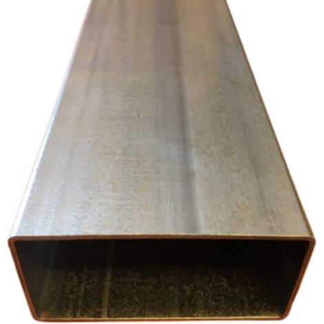 Tube rectangle acier galvanisé 100x50x2 mm - Longueur 60 cms (1/2)