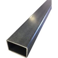 Tube rectangle acier 100x50x2 mm - Longueur 240 cms