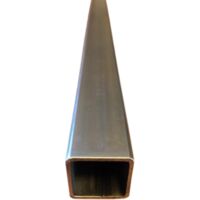 Tube carré acier galvanisé 30x30x2 mm - Longueur 200 cms