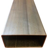 Tube rectangle acier galvanisé 100x50x2 mm - Longueur 140 cms