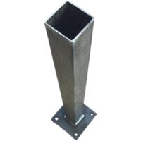Poteau acier carré 150x150x3 - Hauteur 20 cms