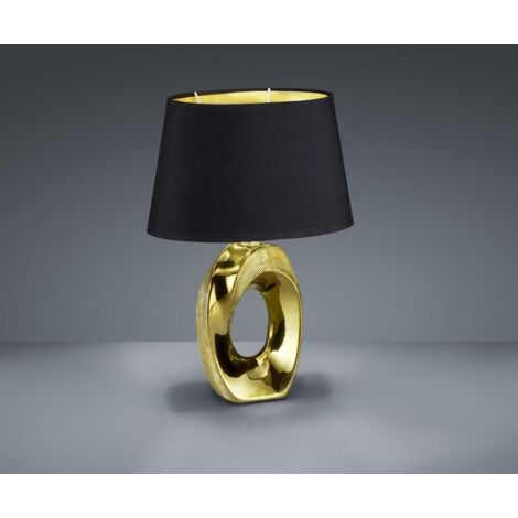 Trio lighting italia lampada da tavolo taba piccola attacco e14 colore nero r50511079