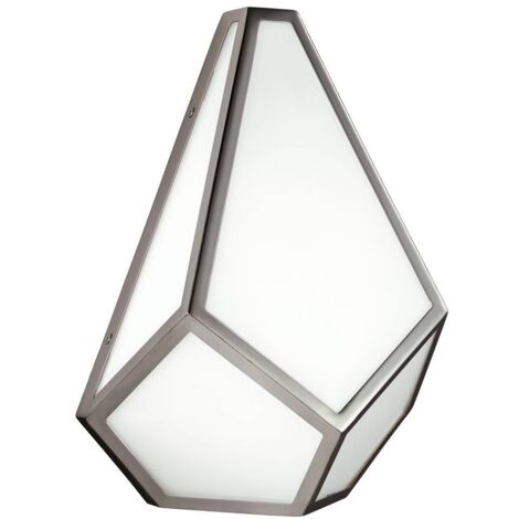 Elstead Diamond - Applique da interno a 1 luce Nichel lucido, E27 (1/5)