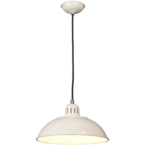 Elstead Franklin - Lampada a sospensione a soffitto a cupola a 1 luce Crema, E27 (1/4)