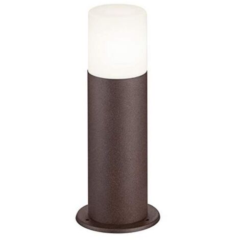 Lampione da Giardino Palo Esterno Basso Alluminio Ruggine 30 cm Hoosic GD Trio