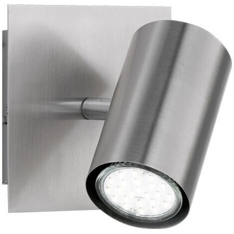 Faretto parete MARLEY Trio argento in metallo GU10
