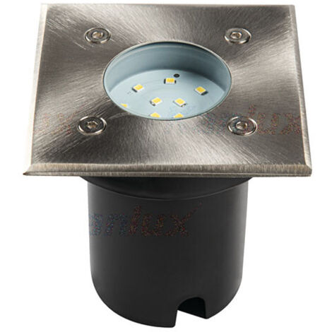 Faretto incasso carrabile Kanlux GORDO cromato LED 1W