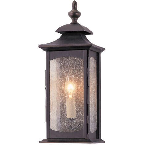 Market Square Applique Feiss Outdoor 1 Luce Bronzo Lucidato a Olio IP44 (1/4)