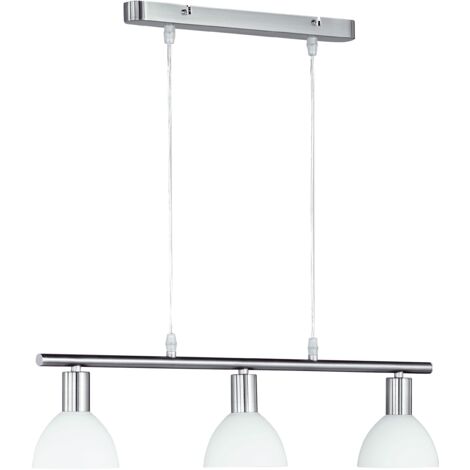 Lampadario Dallas argento 3 luci E14 RL R335110307 (1/3)