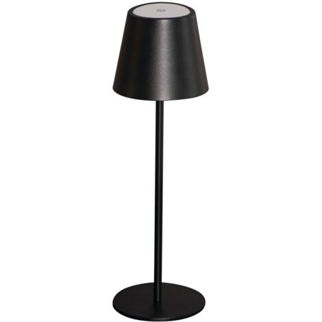 Lampada da tavolo LED – IP54 – Metallo nero – Wireless  369mm Kanlux