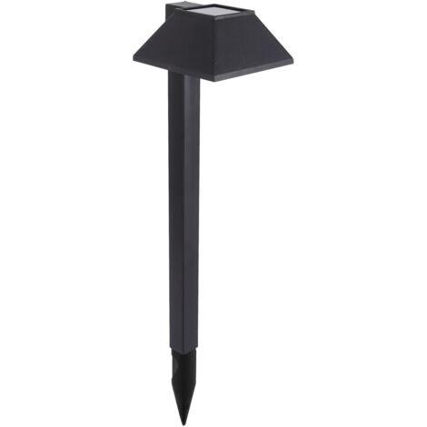 Lampada solare da giardino EKIER 46 0,5W 6500K nera