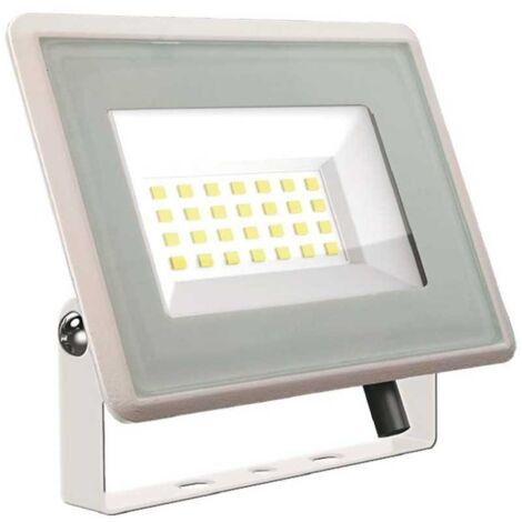 Faro LED V-TAC 20W 3000K 1650lm IP65 bianco VT-4924