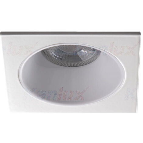 Anello faretto incasso Kanlux GLOZO bianco GU10 10W
