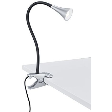 Lampada da Studio a Morsetto Pinza Flessibile Alluminio 25 cm Viper GD Trio (1/3)