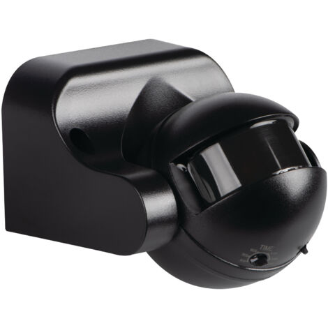 Sensore movimento PIR esterno IP44 nero 12m Kanlux (1/4)