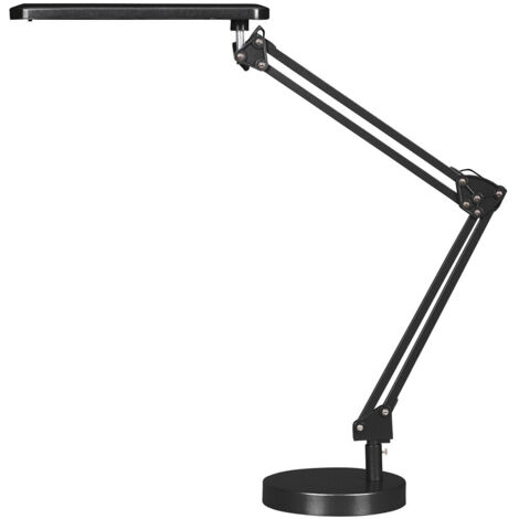 Lampada da tavolo da disegno nera con LED integrato 6W Colin 4408 Rabalux (1/3)