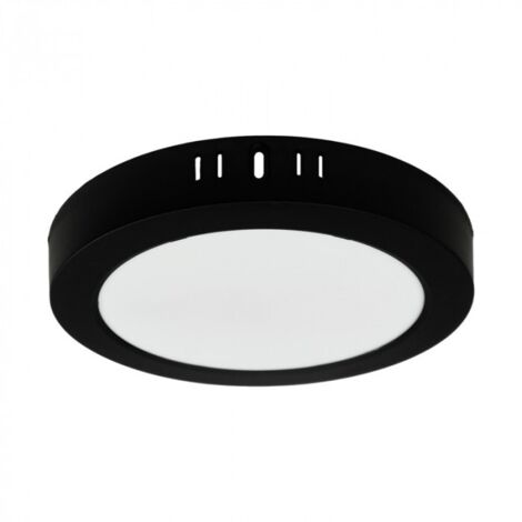 Downlight LED superficie rotondo nero 18W 4000K Ecolight (1/5)