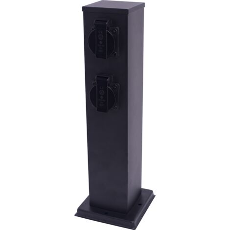 Palo prese da giardino Electric 40 cm 2x IP44 Eko-Light