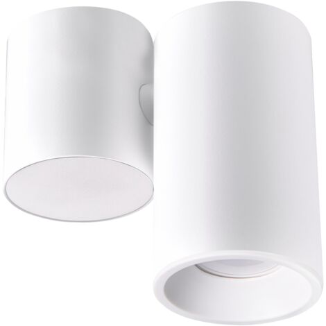 Faretto da soffitto orientabile 1xGU10 bianco HOBRO Polux (1/3)