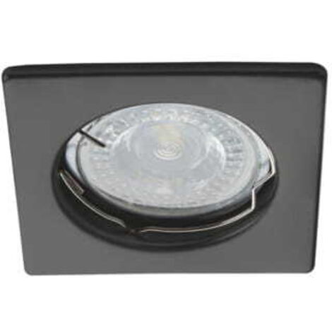 Kanlux ALOR faretto incasso quadrato nero GU10 35W