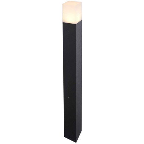 Paletto giardino V-TAC VT-7615 GU10 nero alluminio IP54