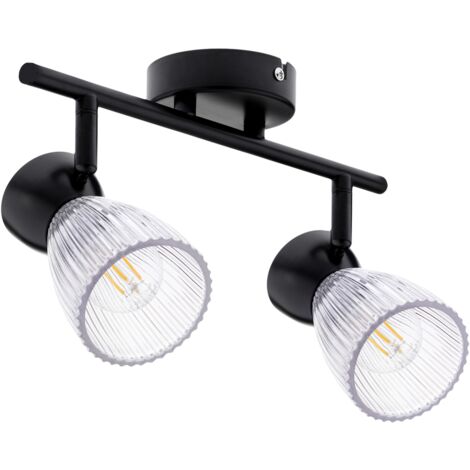 Lampada da soffitto BEST BLACK 2xE14 (1/5)