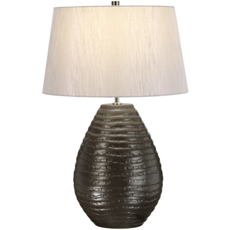 Elstead Brunswick - Lampada da tavolo a 1 luce in ceramica, E27