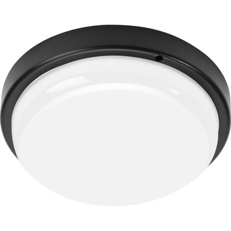 Apparecchio di illuminazione a canale circolare Davo 18W 4000K IP64 Nero (1/4)