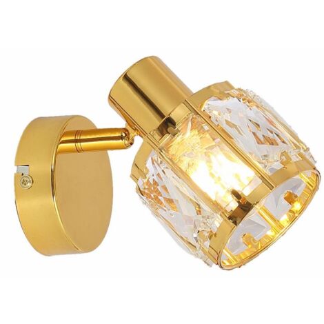 Applique glamour Crownie Gold oro 1xE14 40W Reality
