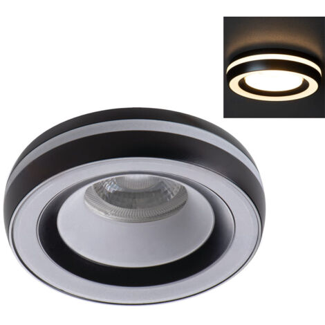 Faretto incasso Kanlux ELICEO bianco/nero GX5.3 GU10 (1/4)