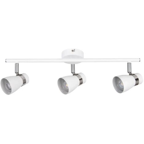 Plafoniera Kanlux ENALI 28766 3xGU10 bianco/cromo metallo (1/4)