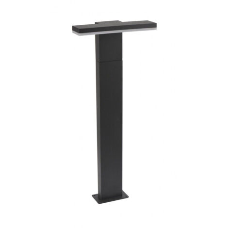 Paletto luce giardino 58cm LED 10W grigio IP54 SU-MA