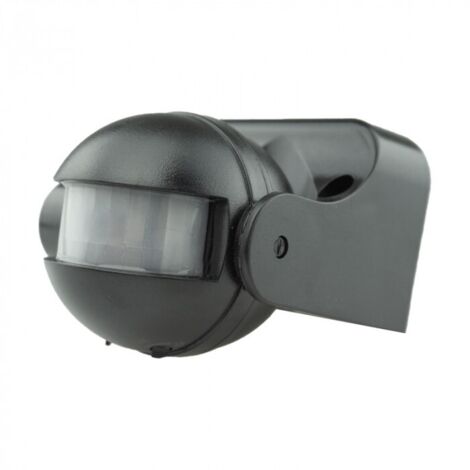 Sensore PIR crepuscolare 300W IP44 nero Ecolight EC20321 (1/4)