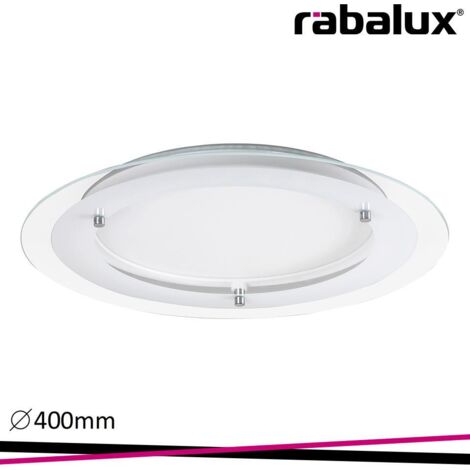 Plafoniera incasso tonda 40cm bianca LED 18W Rabalux (1/3)