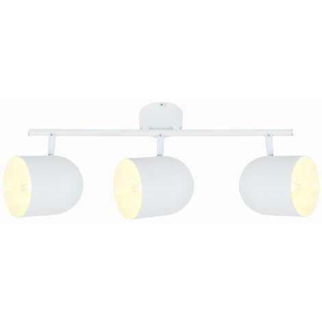 Barra faretti soffitto Candellux Azuro bianca 3xE27 (1/2)