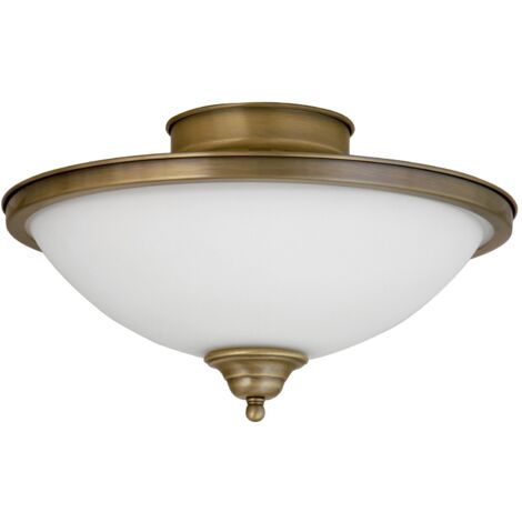 Plafoniera Rabalux Elisett bronzo metallo Ø43cm 2xE14 40W (1/3)