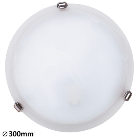 Plafoniera Rabalux Alabastro 30cm vetro bianco E27