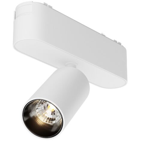 Faretto su binario 1F bianco LED 5W 3000K Focus Maytoni