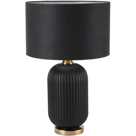 Lampada da tavolo Tamiza grande nera E27 LightPrestige (1/5)