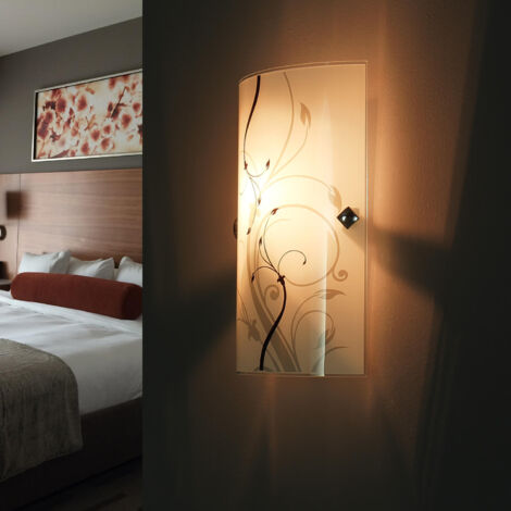Lampada da parete per bagno E27 bianca Elina 3691 Rabalux