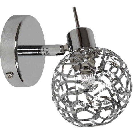 Applique Candellux Puzzle cromata metallo 1xG9 40W IP20