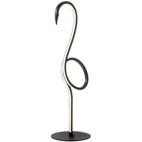 Lampada da tavolo moderna nera Flamingo Elstead LED 6W (1/5)