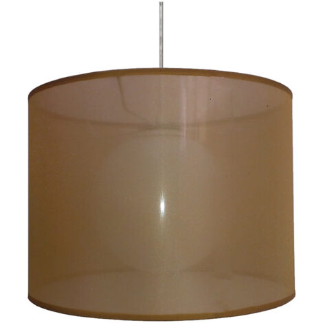 Lampada a sospensione Candellux Chicago Ø35 marrone (1/2)