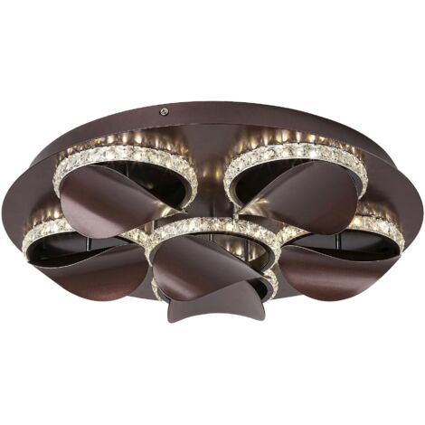 Plafoniera LED 36W bronzo cristallo Capriana Rabalux (1/5)